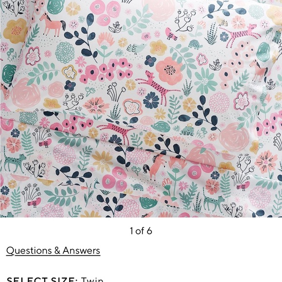 Pottery Barn Kids White Quilt + Sheets + Comforter - Picture 3 of 3